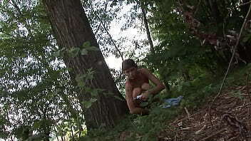 Jituska Lets Older Fuck Gaping Butt Hole