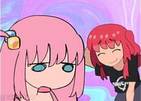 Bocchi Rock. First Rehearsal With Kita