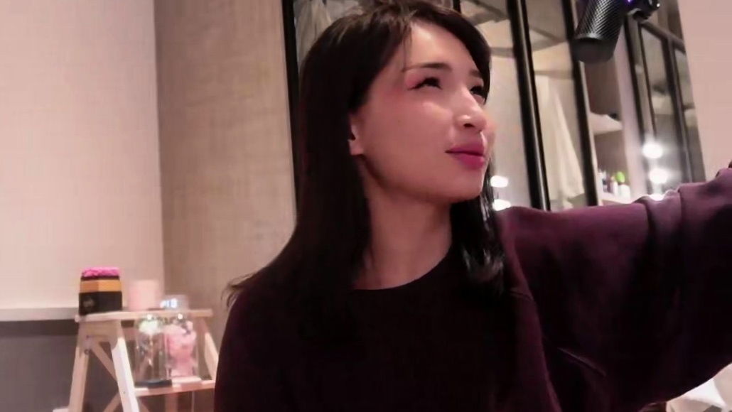 Sexy japanese girl Akina Hara solo girl masturbation