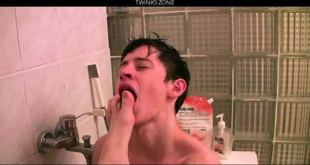 Luis Blava Young Twinks Shower Antonio Palmer