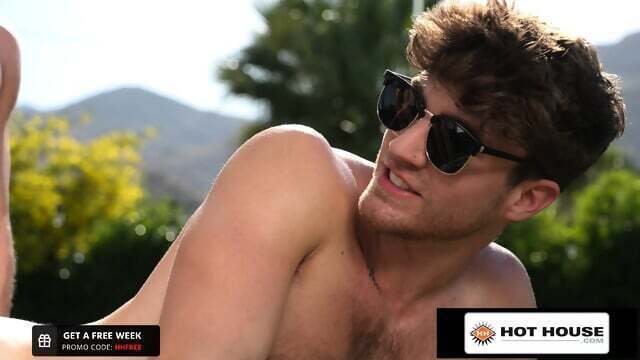 House Super CHAD Barebacks Cute Jock Outdoors