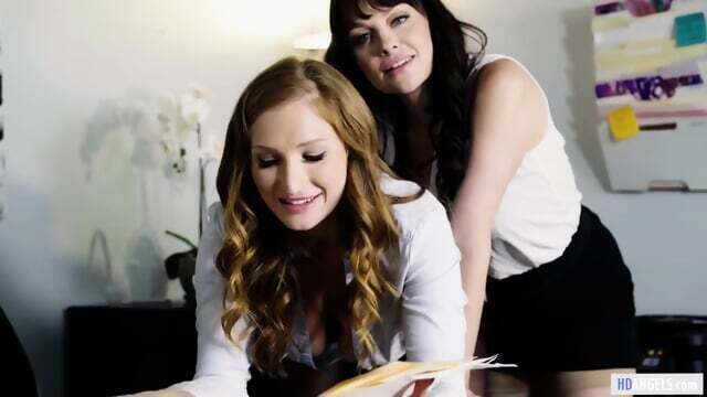 GIRLSWAY Look Perform Under Pressure Lesbian Boss Sovereign Syre, Skylar Snow