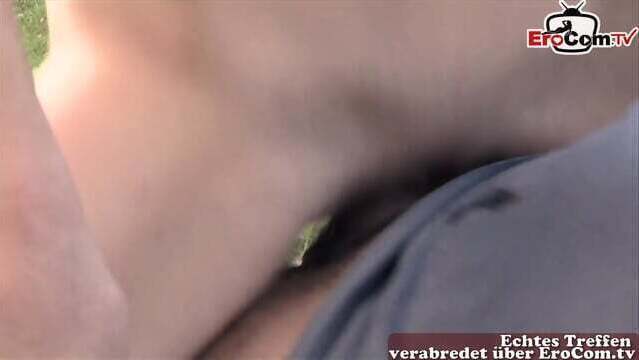 Garden With Slim Teen Angel Piaff