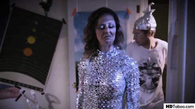 Sexy Alien MILF Rampages Nerd Dude's