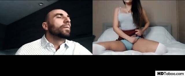 PURE TABOO step Blackmails Stepdaughter After Webcam Masturbation Athena Faris