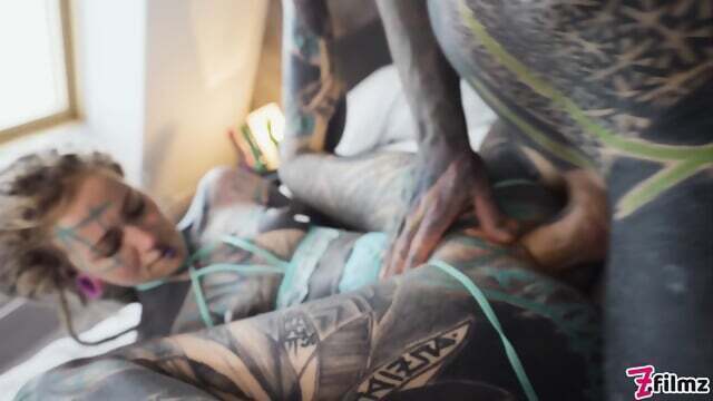 Tattoo Girl Anuskatzz Fucked Balls Deep