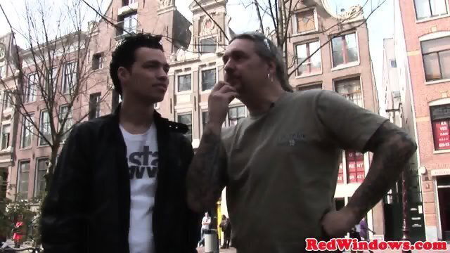 Blonde amsterdam slut facialized after