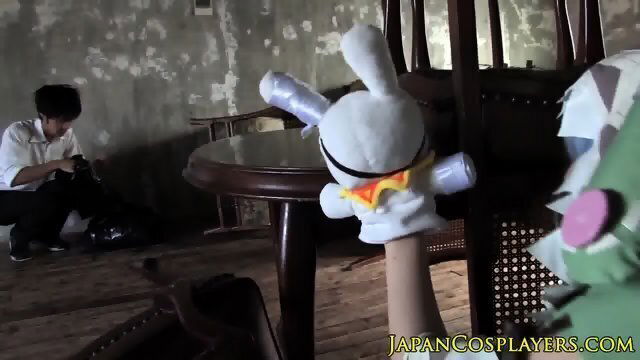 Japanese cosplay fucked until cumsprayed