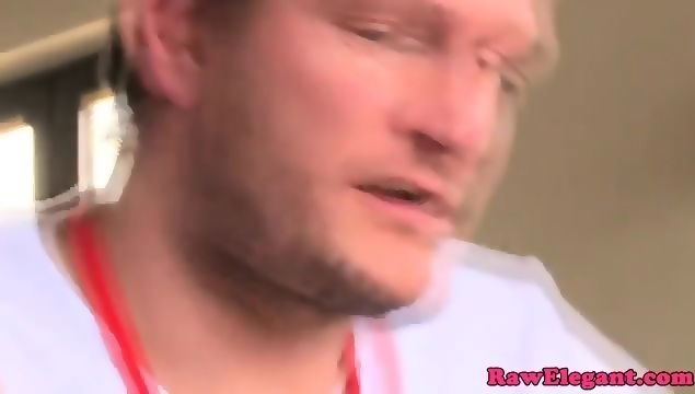 Assfucked Eurobabe Jizzed Masseur