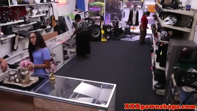 Real Ebony Nurse Facialized Cash Deal