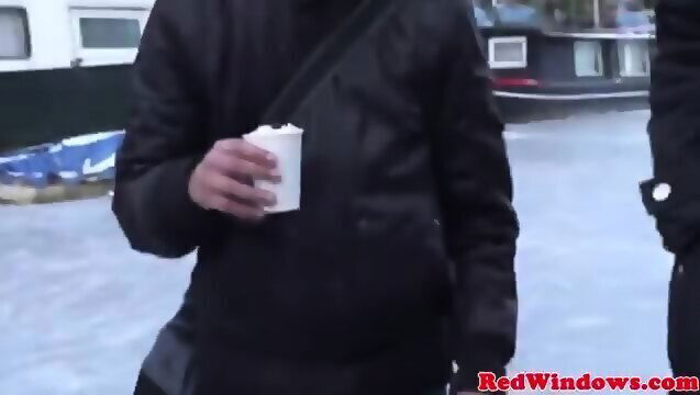 Real Dutch Hooker Getting Rimmed