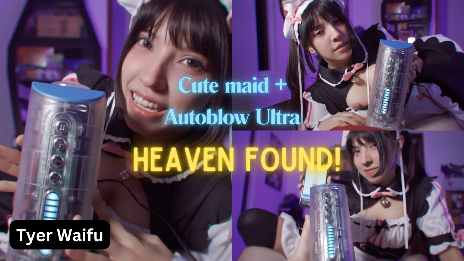 Tyer Waifu helps SPERM with Autoblow