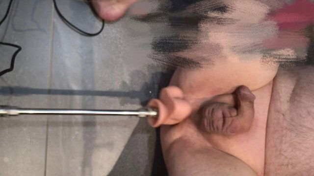 Using dildo dildo hismith fuck machine