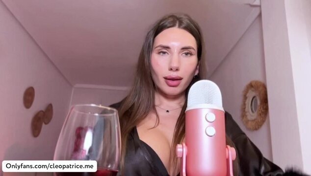 ASMR romantic setting, brunette Pumping Your Make Cleo Patrice