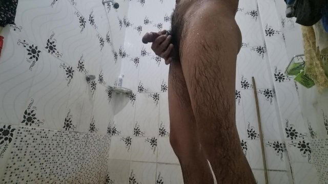 baño mascurbacion solo