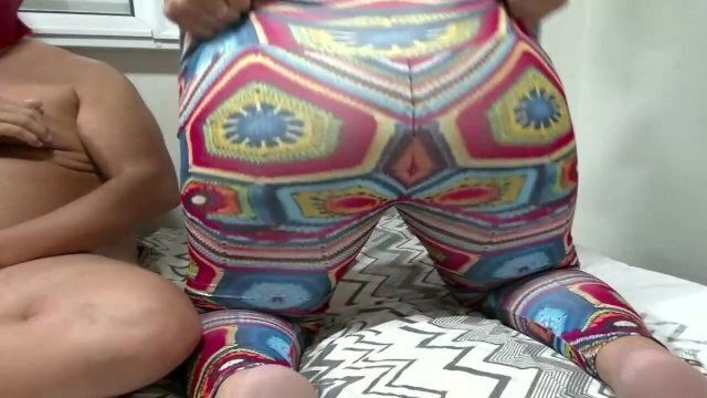 Blowing cuckold husband while play public webcam chat