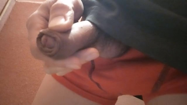 Close-ups twink's penis peeing home with different underwear