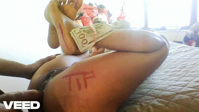 EBONY STONE KASH HARDCORE BLACK MIDGET CUCKOLDL