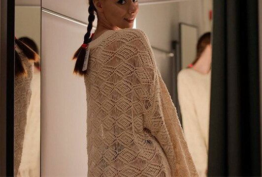 Walk Mall Sheer dress ArinaFox