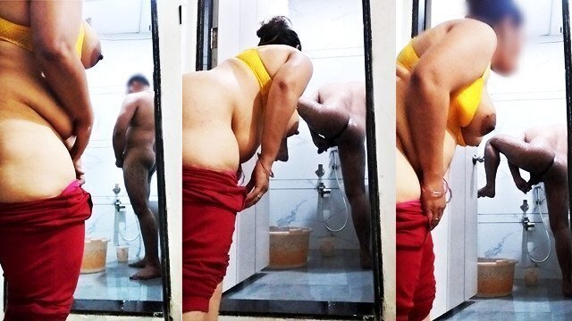 Stepmom watched masturbate then also started fingering pussy