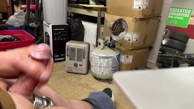 Thick dick cumming work