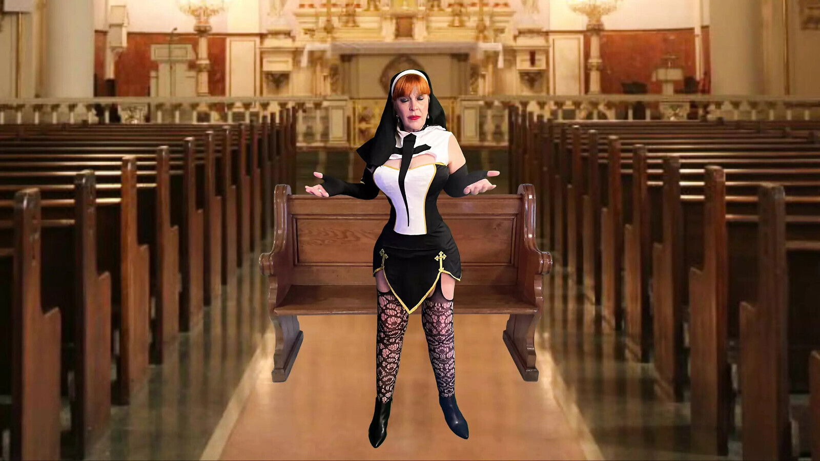 Gilf Mary Carmen: Crouching Granny, Secret Creampie CAMS5M