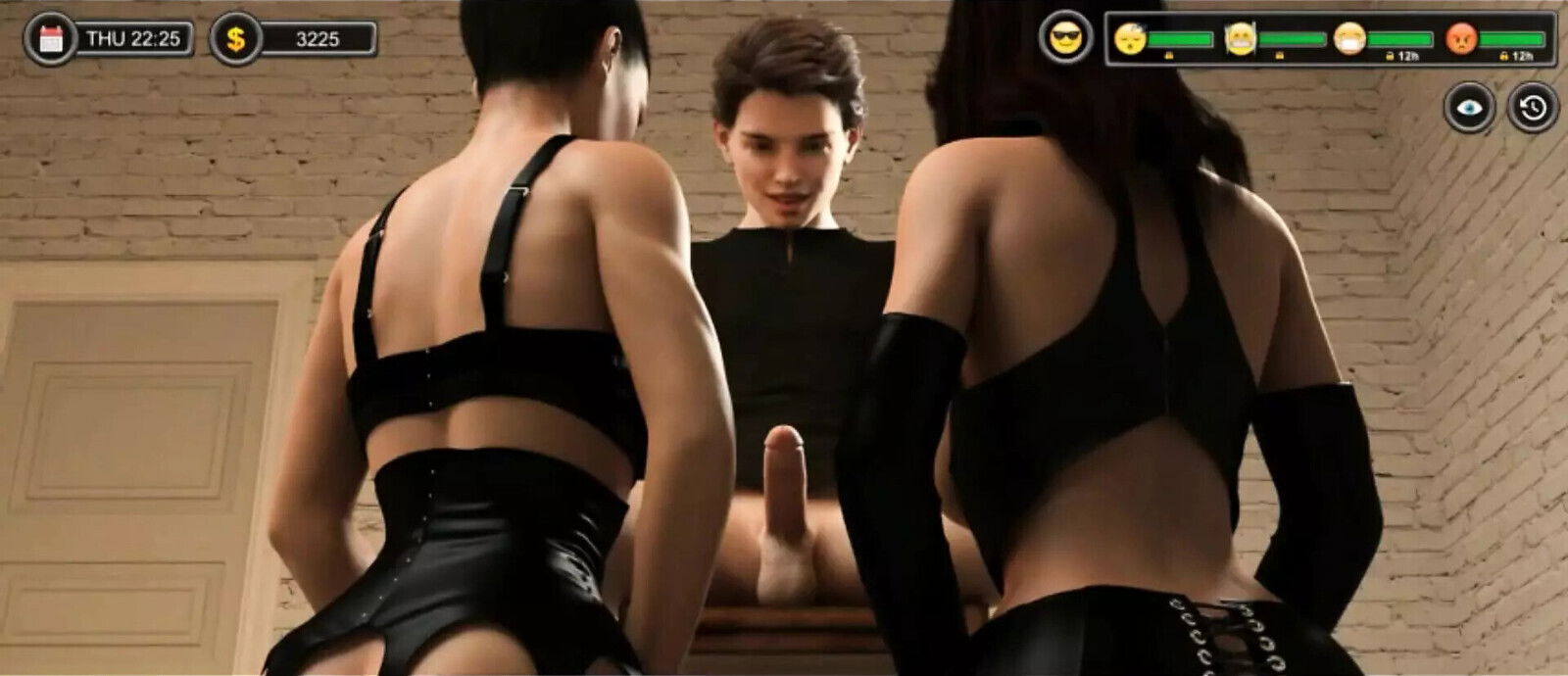 House Part They Both Thank with Mouth