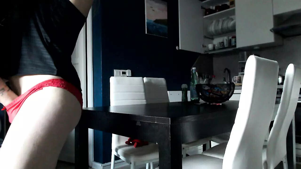 Then fucked girlfriend kitchen table