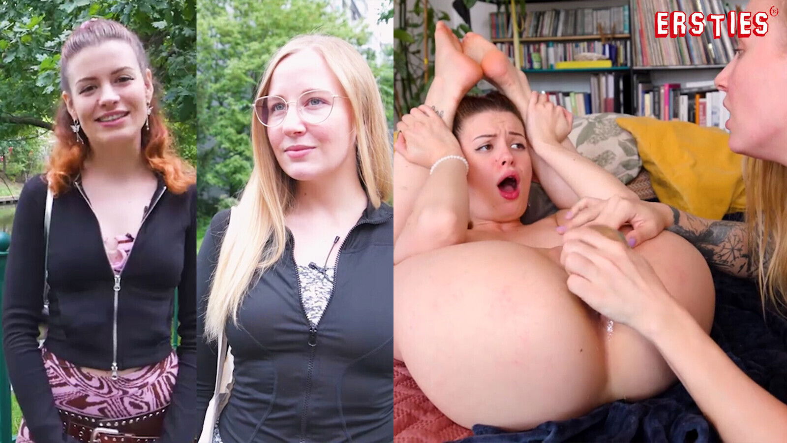 Ersties Blind Date first know each other, then intense lust