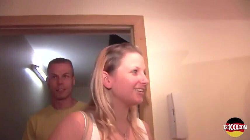 Horny Blonde MILF From Germany Pleasing Neighbor