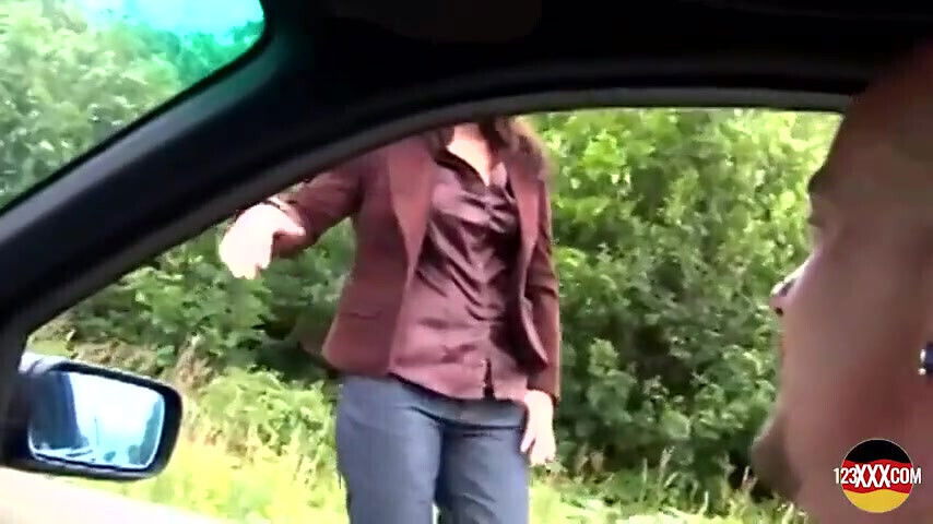 Hitchhiking Girl Gets Fucked