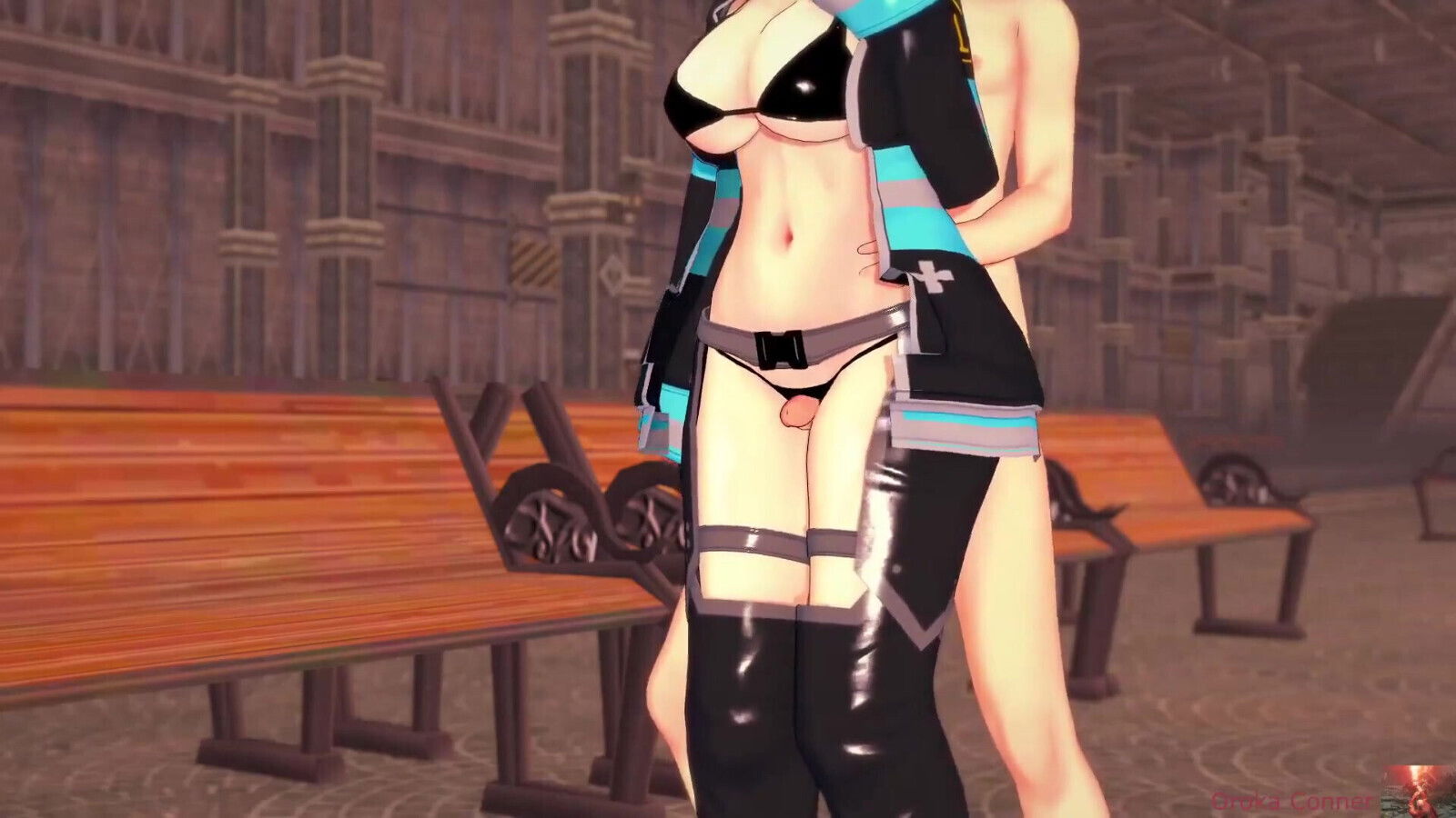 Fiery Servicing Unleashes Stream When This Smokin' Cosplayer Takes Control