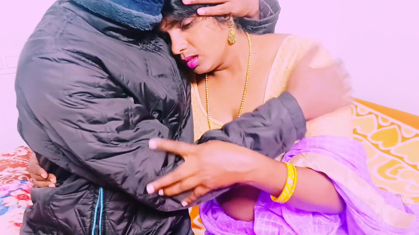 Indian Beautiful Stepmom Stepson Fucking