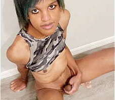 Sexy Army Tgirl eats after Military Discharge FULL VIDEO