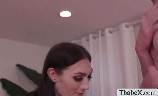 Tranny boss Nikki North analed servant