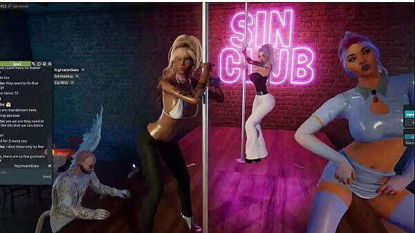 Sexi Nightwiush Milena dancing kisses