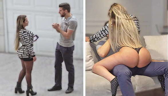 Booty Latina Gets Seduced Fucked Fake Modelling Agency Owner