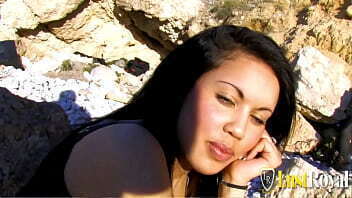 Lusty Latina With Beefy Enjoys Licking Riding