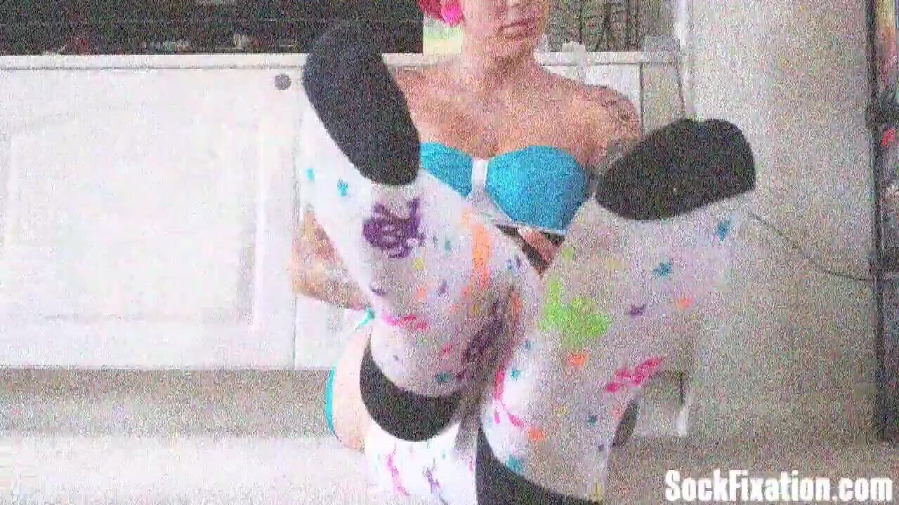 I love how snug these soft little socks feel