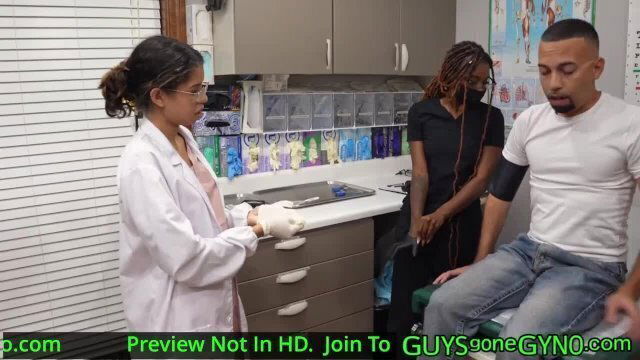 Angel Ramiraz Humiliated By Female Doctors Aria Nicole & Channy Crossfire During Dermatology Exam At