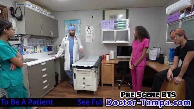 Nurses Get Naked, Examine Each Other As Doctor Tampa Watches! Which Nurse Goes 1st? @Doctor-TampaCom
