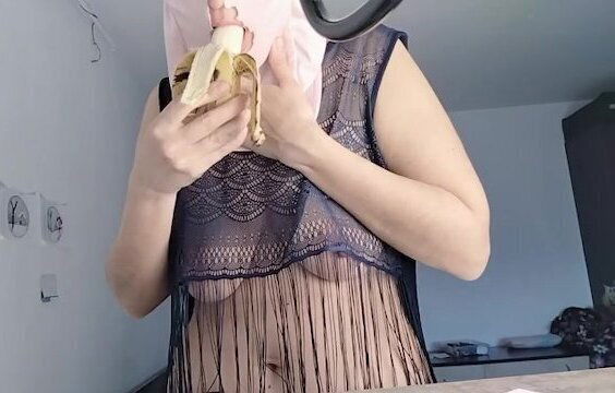 Milf hairy pussy, ass, tits. Sexy brunette tries clothes naked.