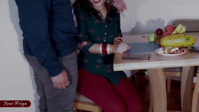 Priya Bhabhi firting, romance with young devar creampie