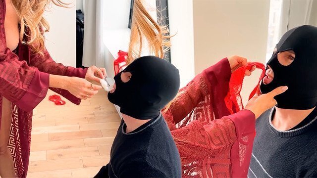 Virgin Cleans Goddess's Room After Night with Alphas