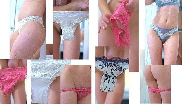 Panties Haul: Try-On Compilation Amateur Vibes, Natural