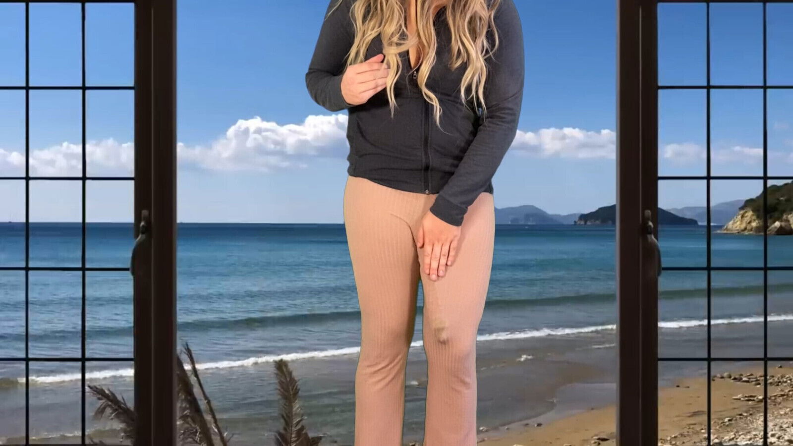 Huge shemale beach house