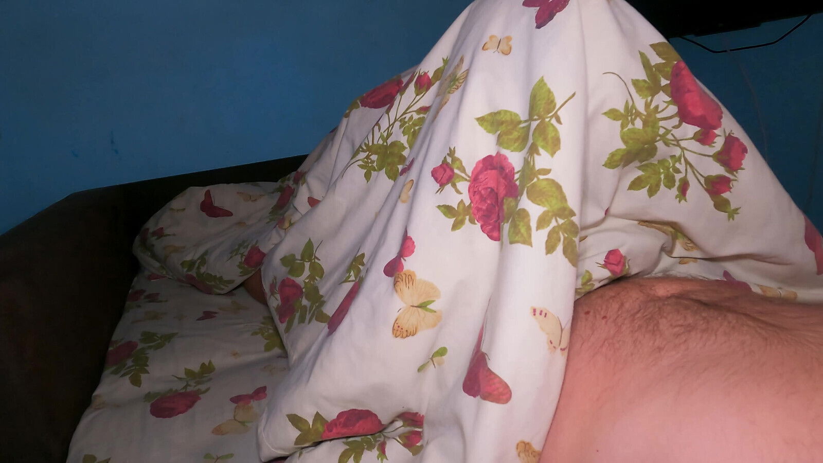 snuck under covers steal stepbrother's sperm!