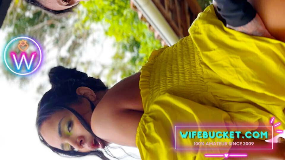 Homemade content Wifebucket Shameless slutty young wife getting fucked porch