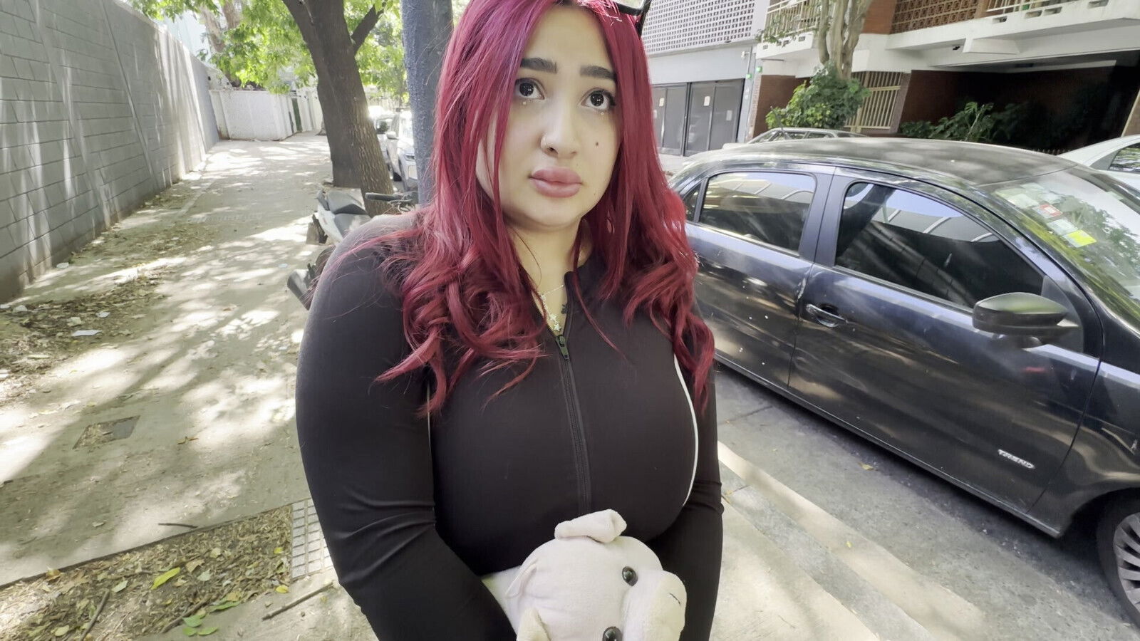 going give stuffed animal back ex-partner, ends hard