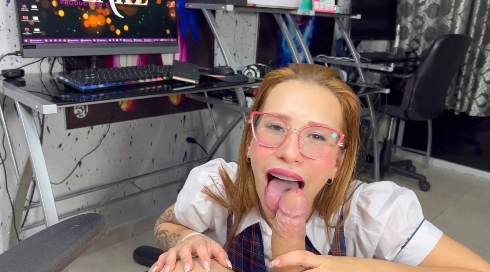 Horny student gets good fuck